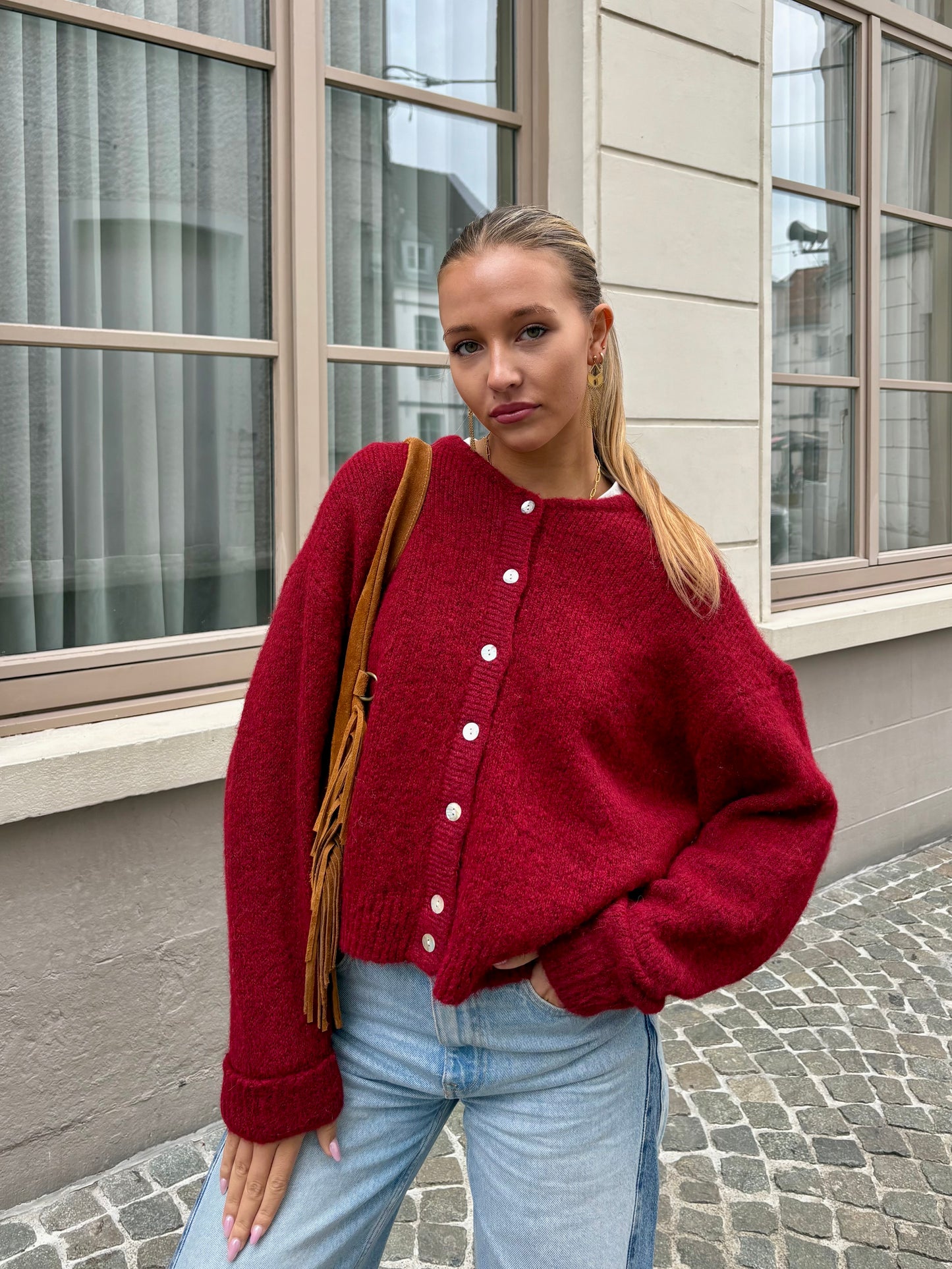 Gilet bordeaux - MARINE