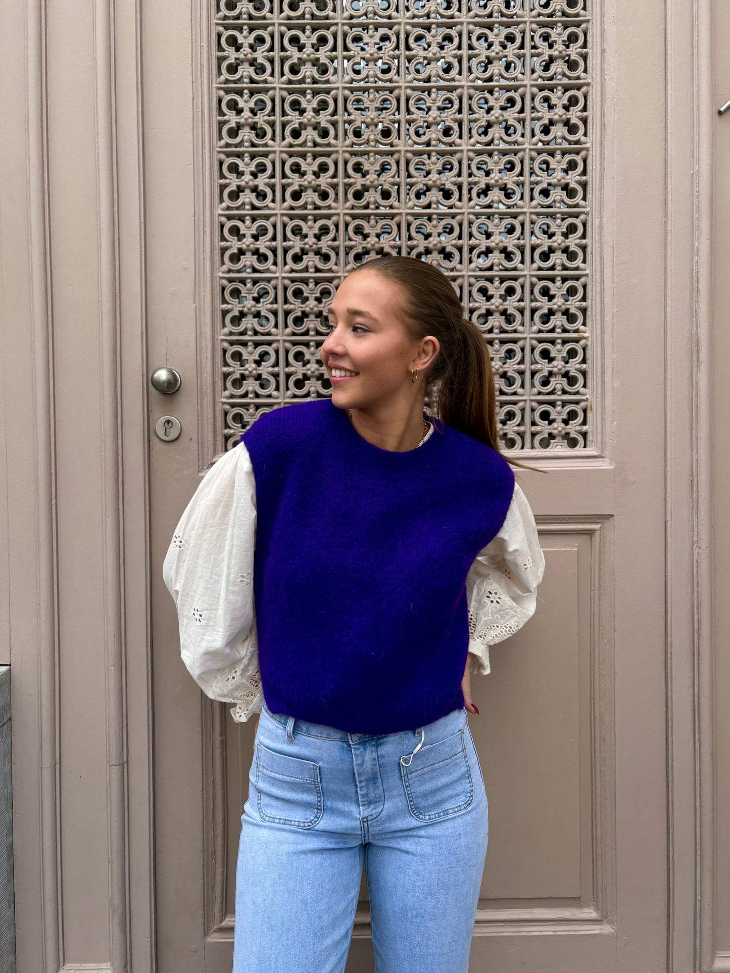 Pull mauve - LOLA