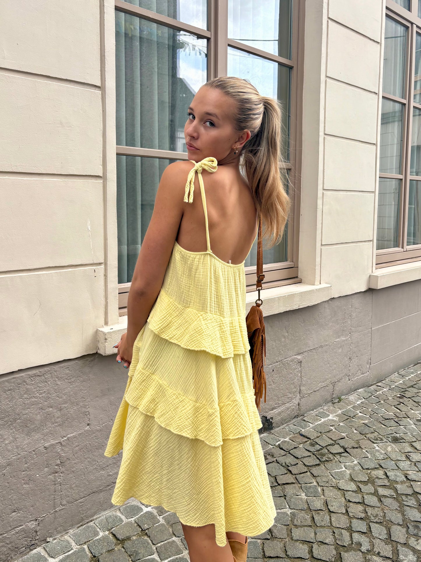 Robe jaune - PAULINE