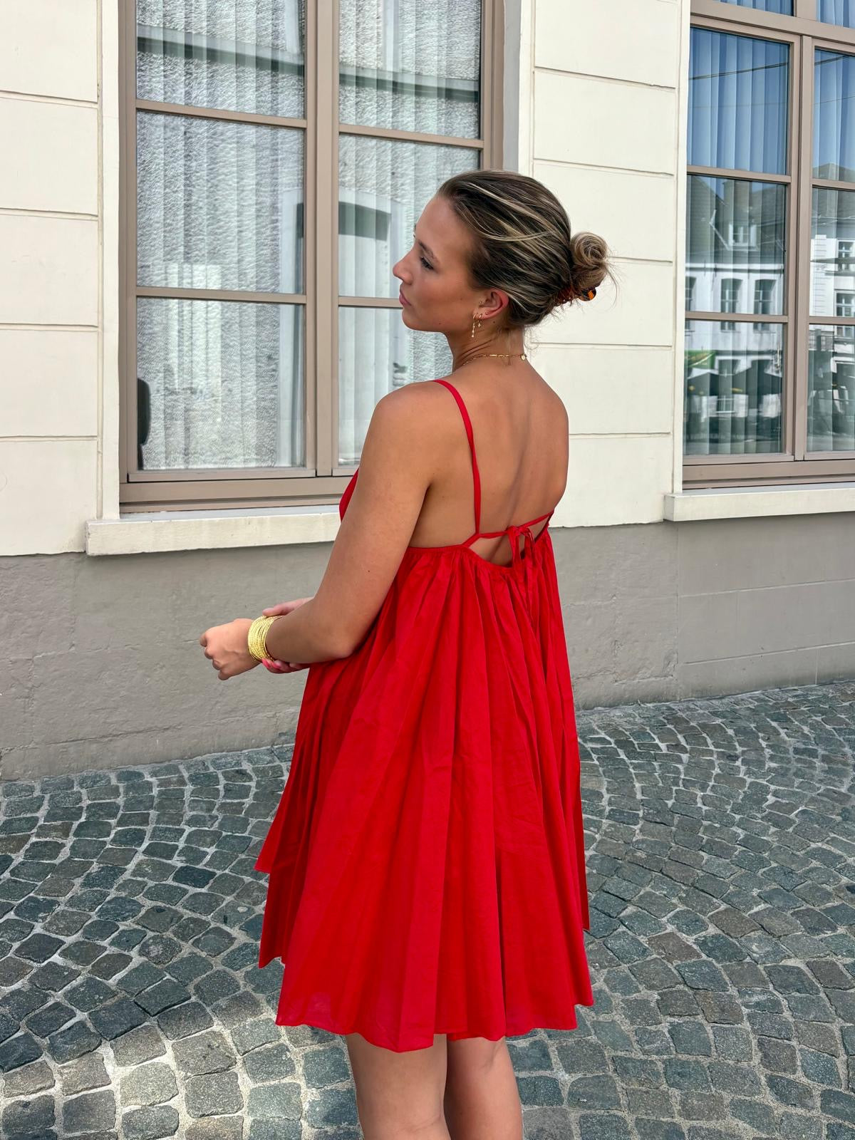 Robe rouge - TANIA