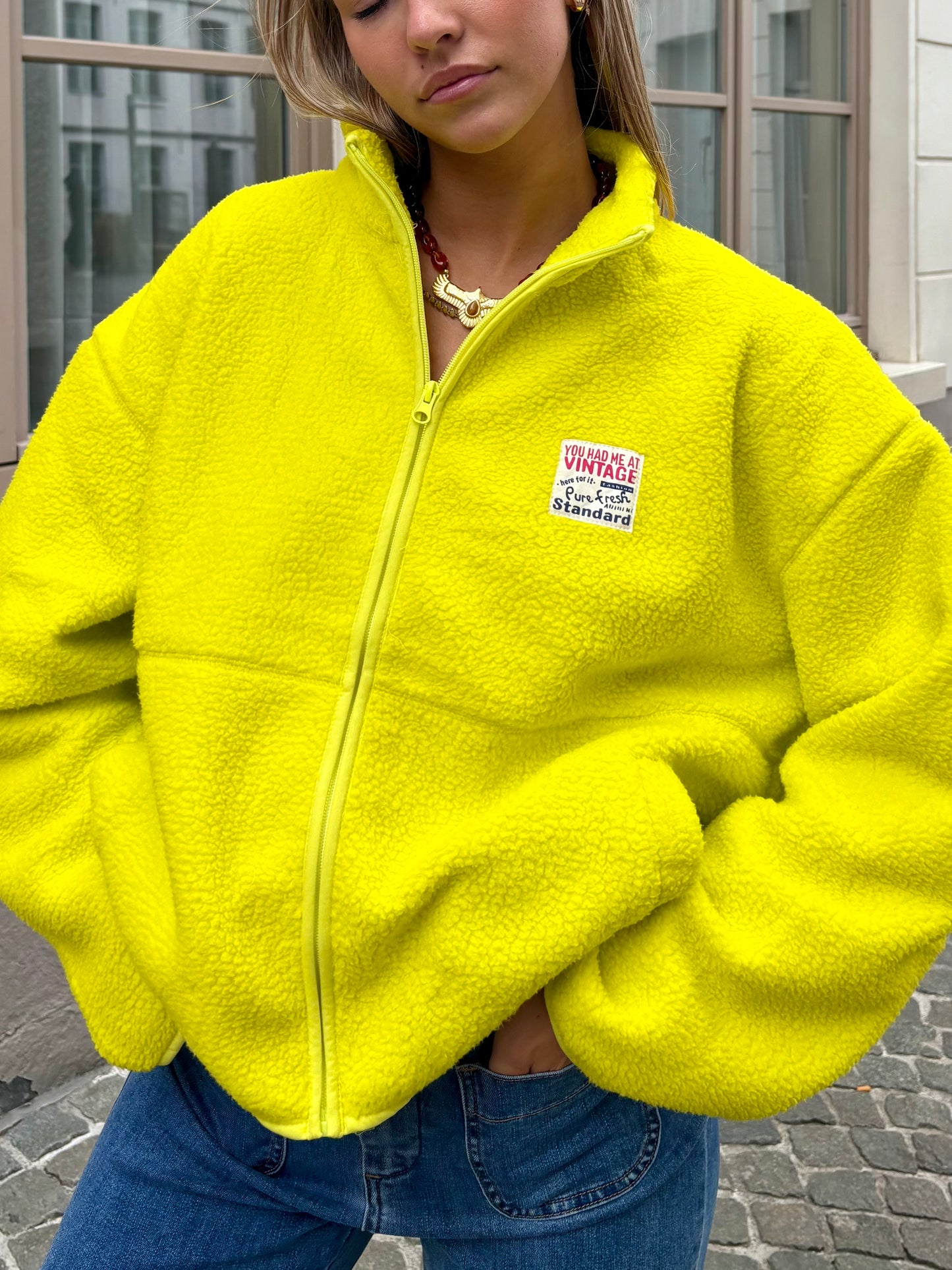 Polaire jaune - JASMINE