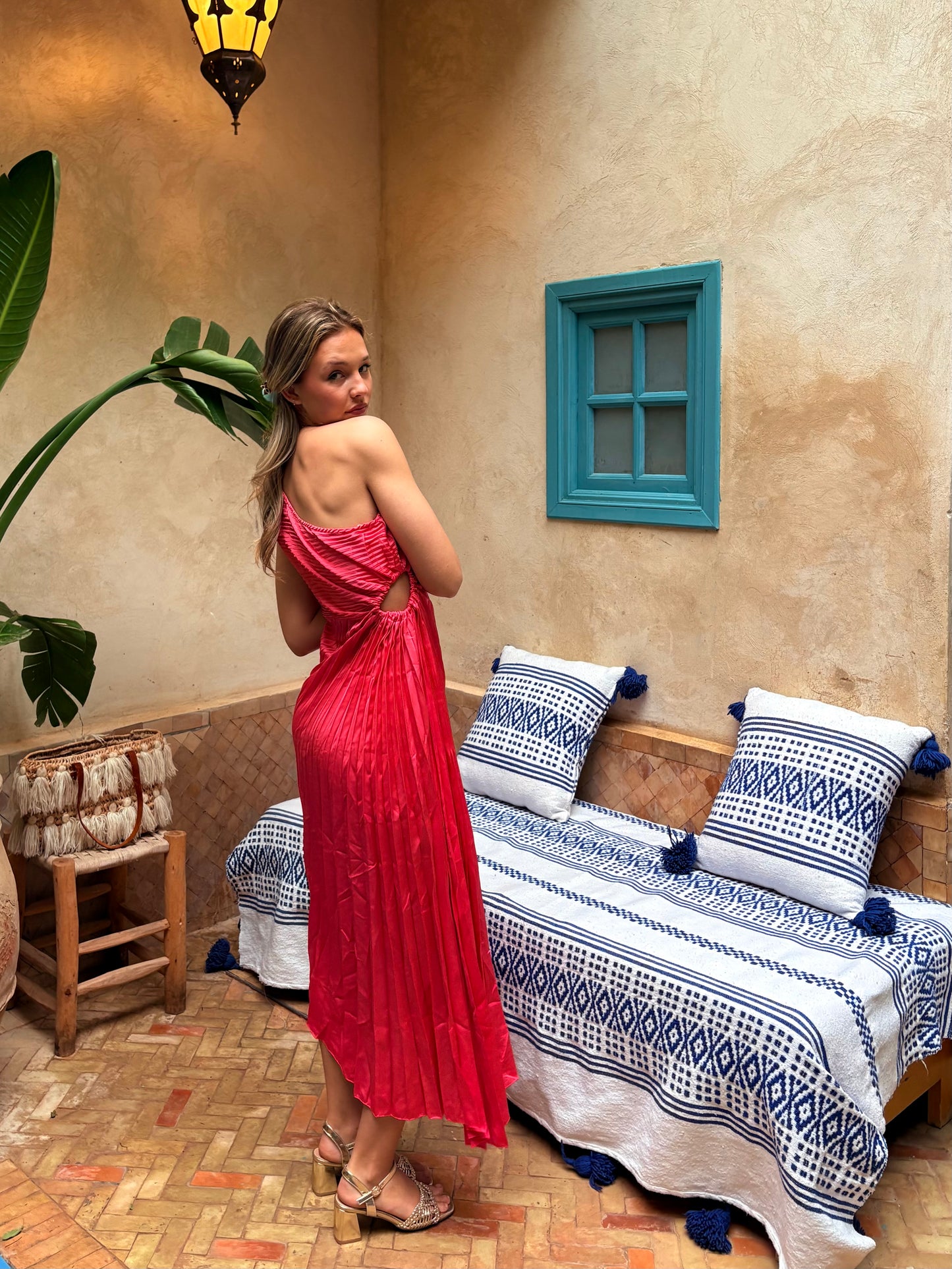 Robe framboise - TESS