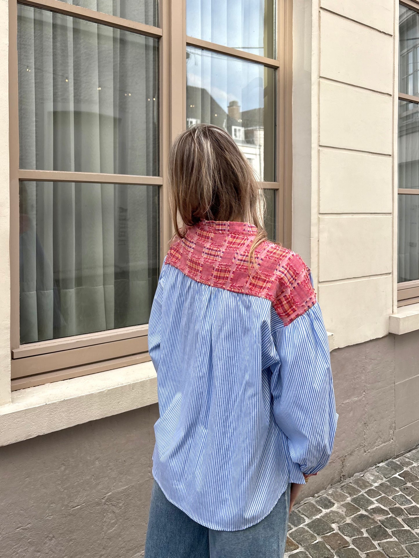 Chemisier bleu - MARIUS