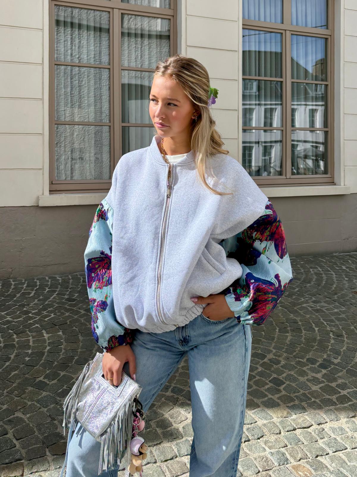 Veste grise - LUBLINA