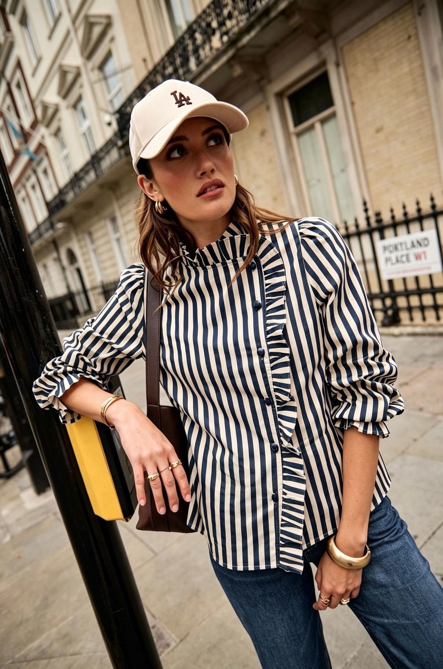 Chemise bleue marine - JACKY
