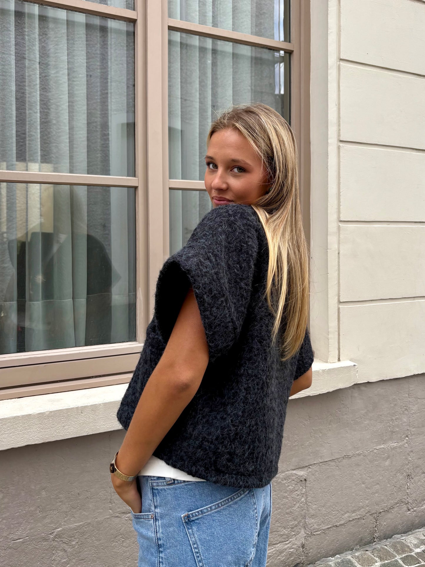 Gilet foncé - ETHEL