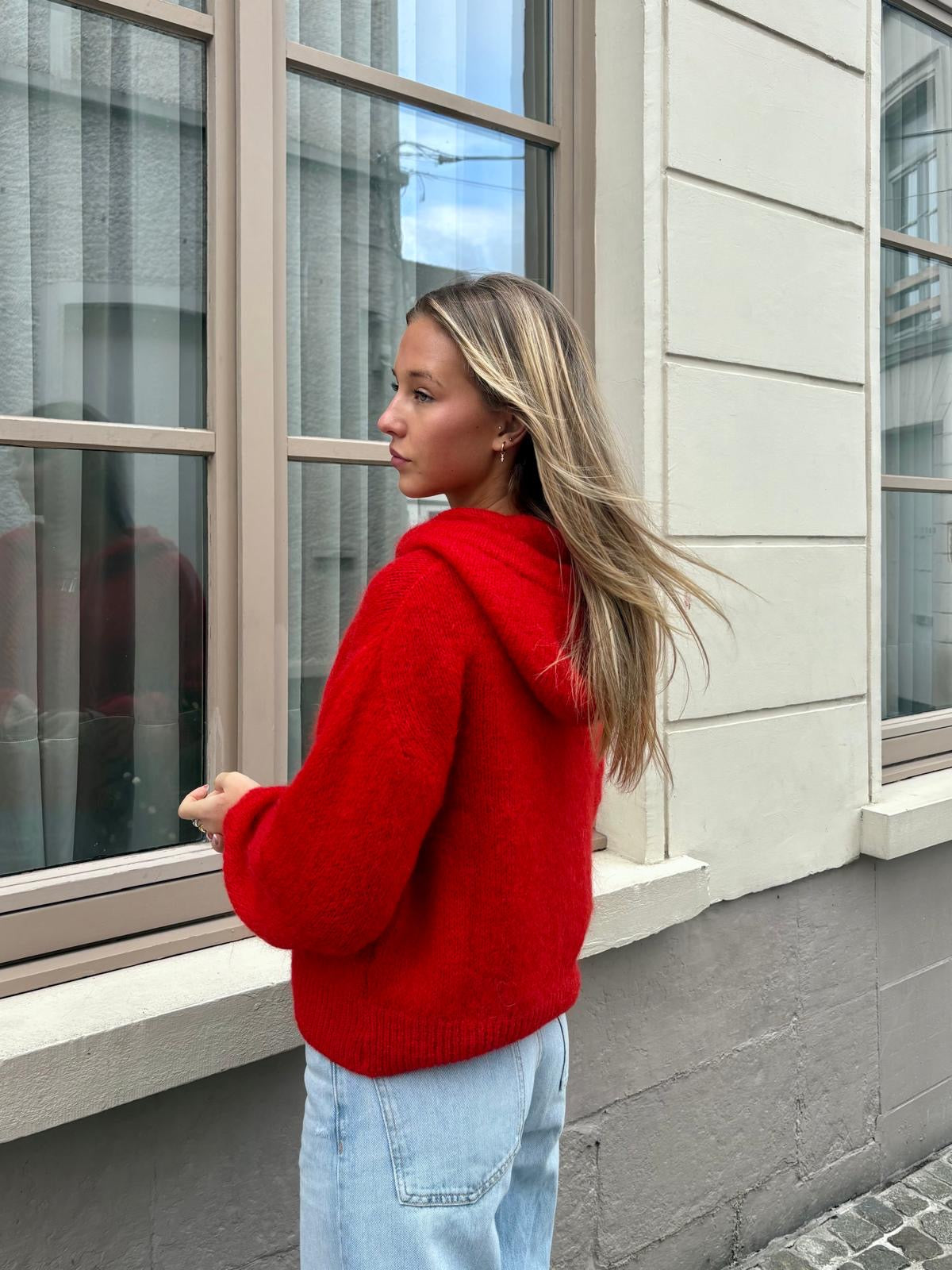 Gilet rouge - MONICA