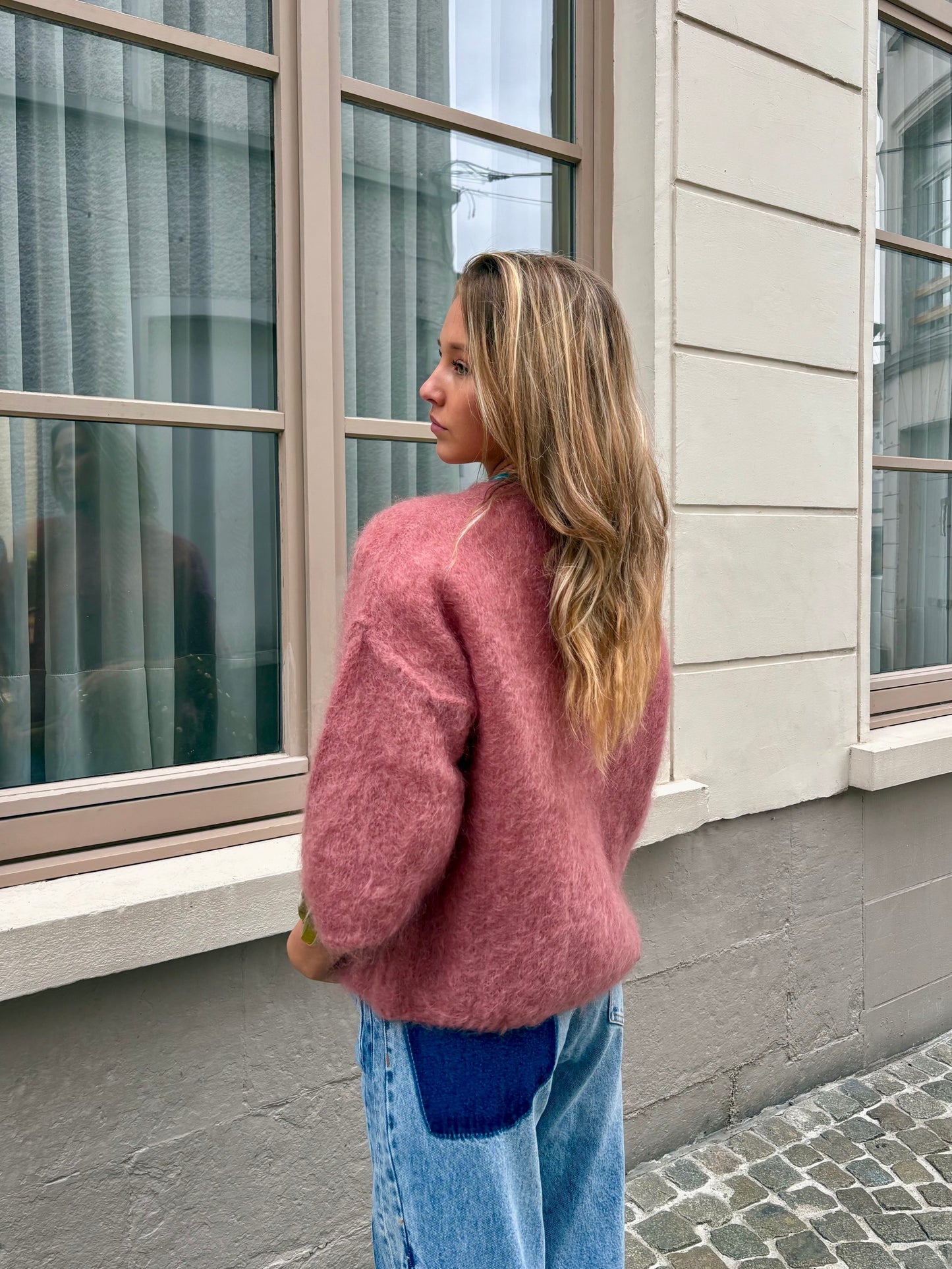 Pull vieux rose - ANDRÉA