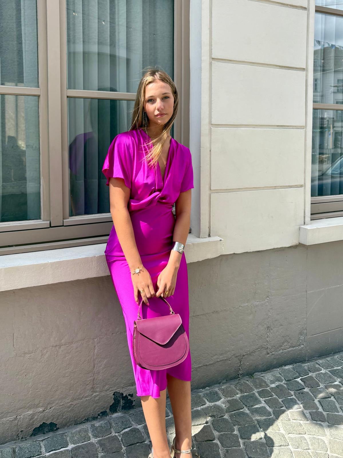 Robe mauve - ANIA