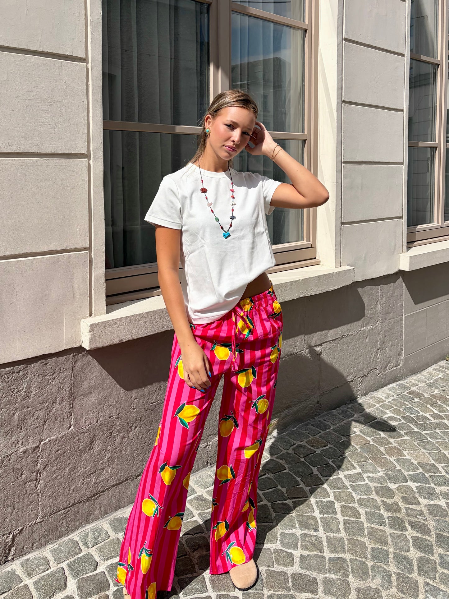 Pantalon rose - CITRON