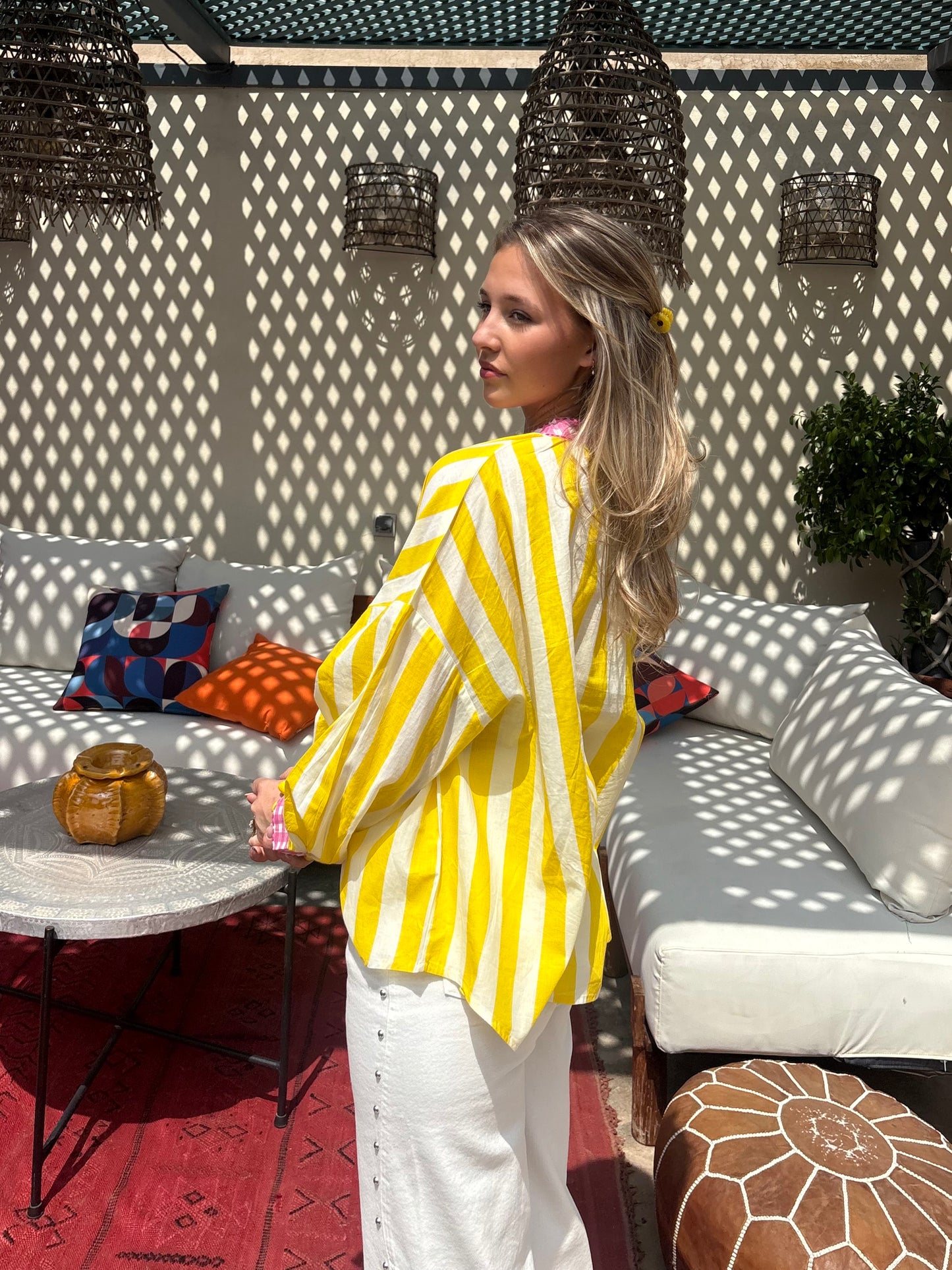 Chemise jaune - STEF