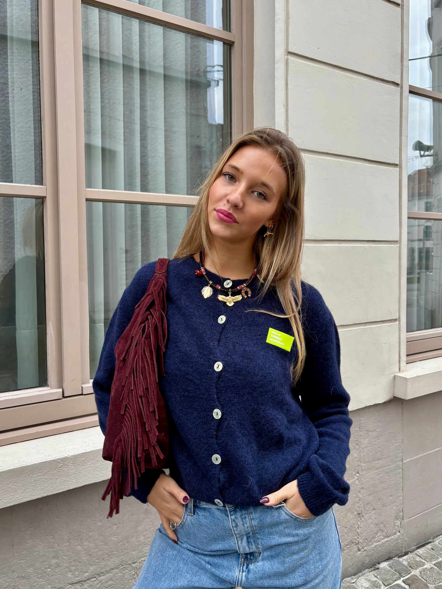 Gilet bleu marine - FILA