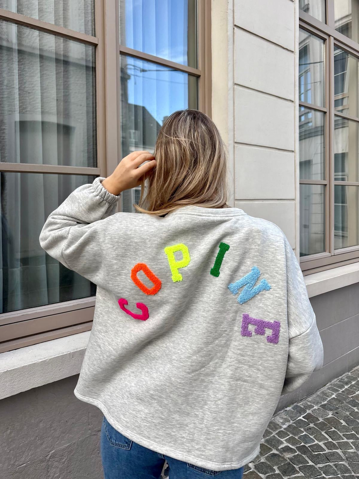 Sweat gris - COPINE