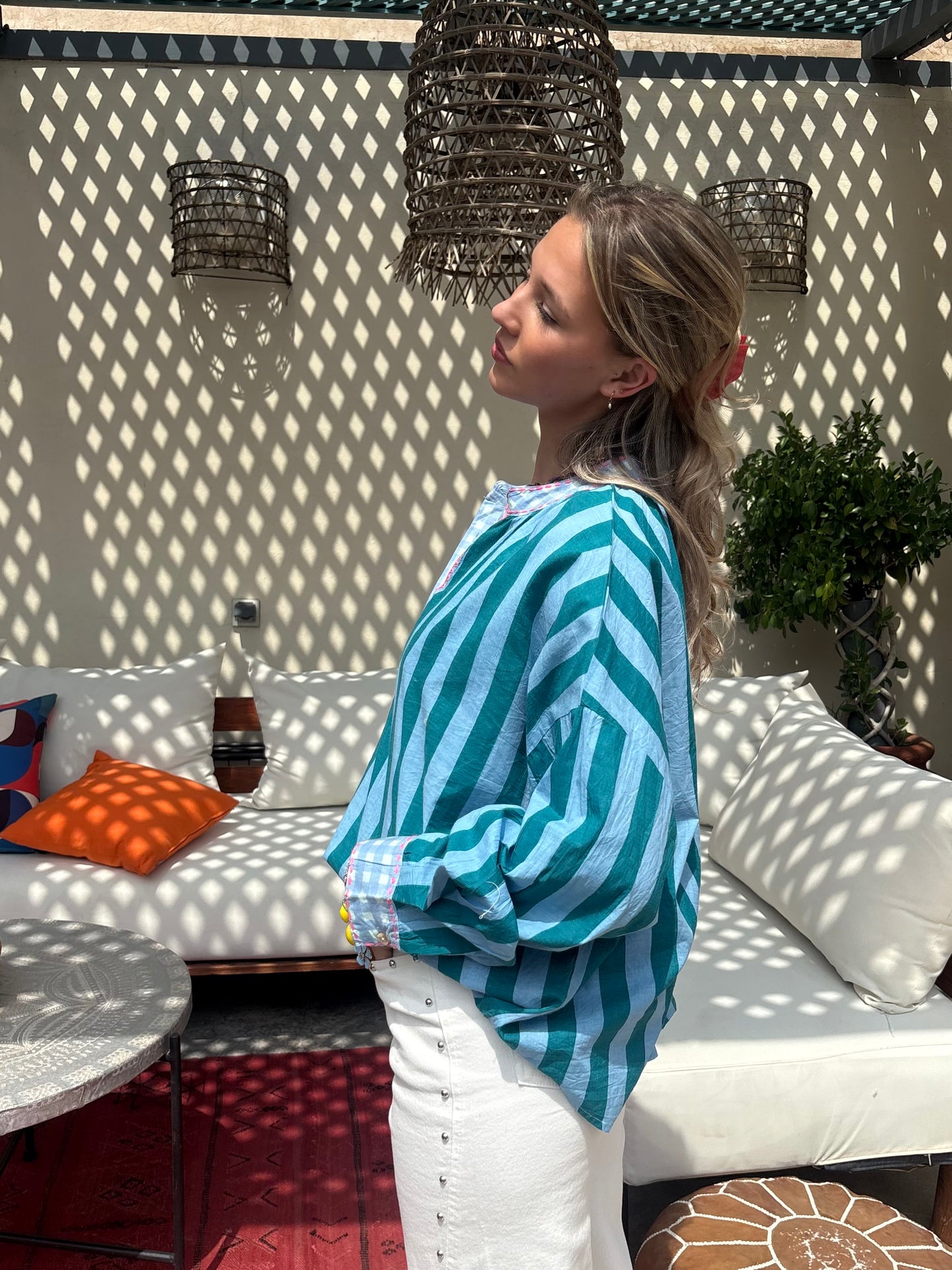 Chemise bleue - STEF