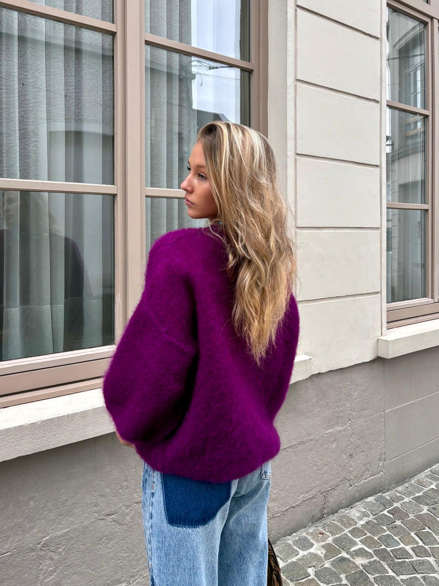 Pull violet - ANDREA