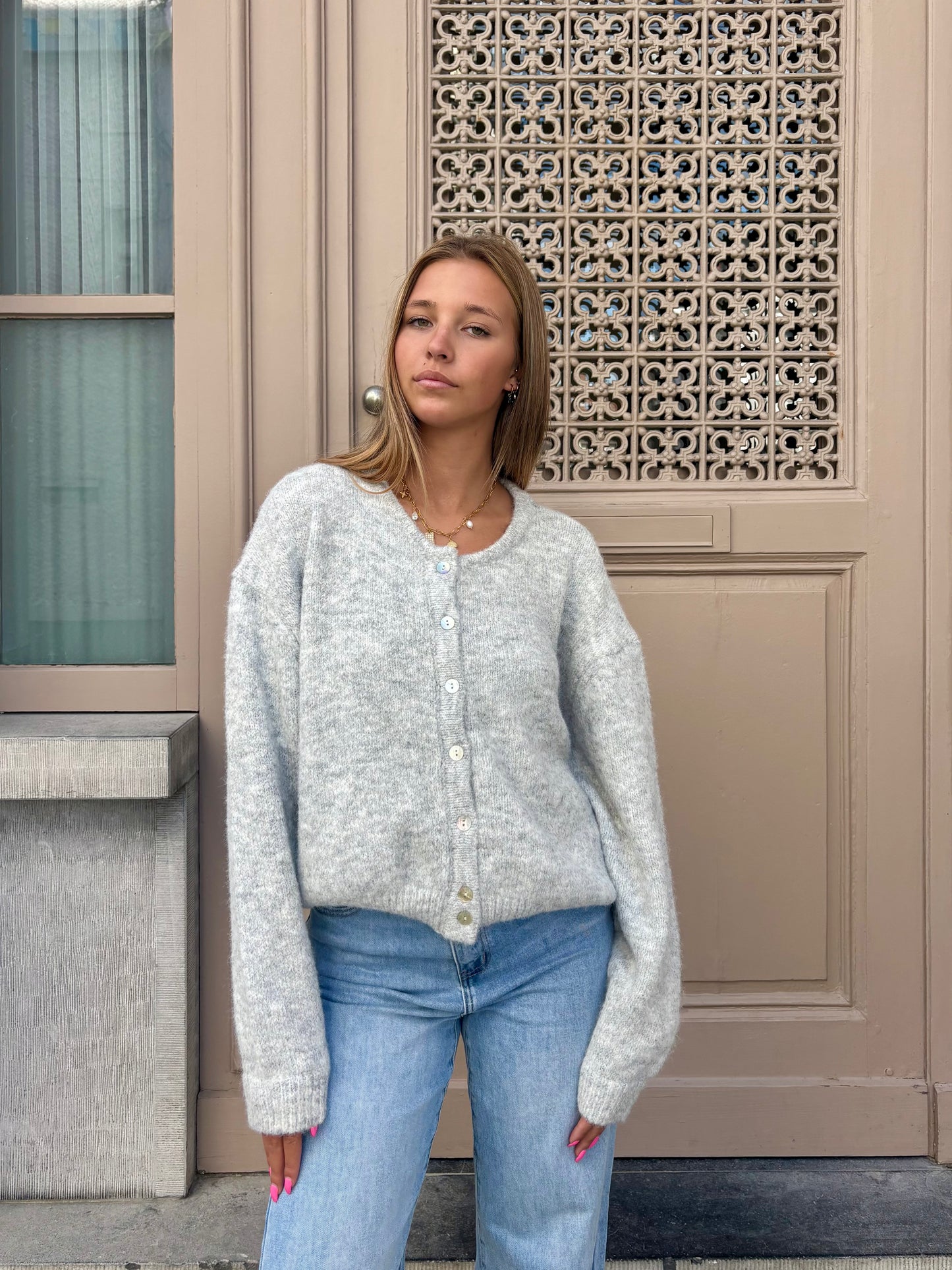 Gilet gris - MARINE