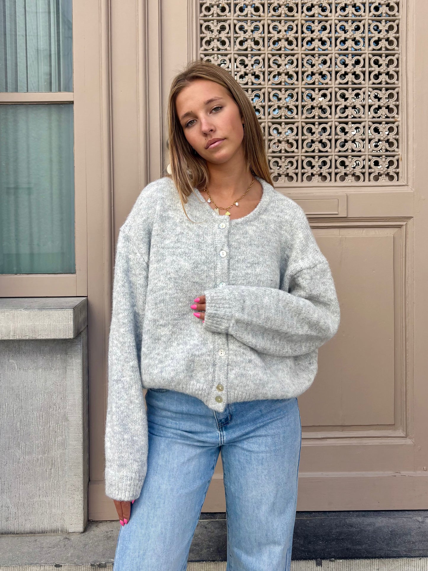 Gilet gris - MARINE
