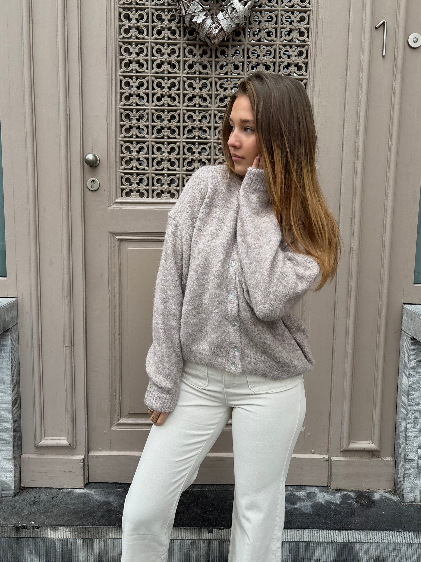 Gilet beige - MARINE