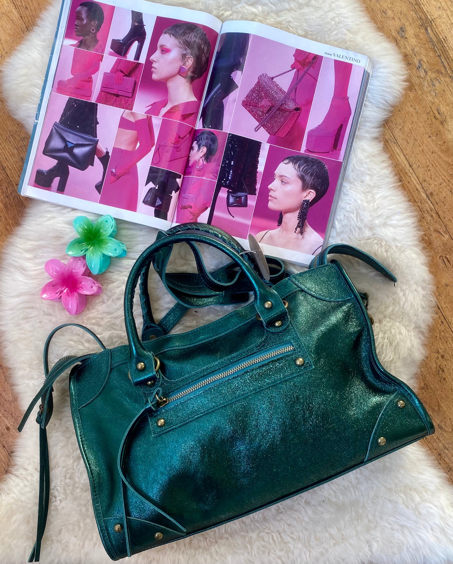 Sac vert sapin - NINA