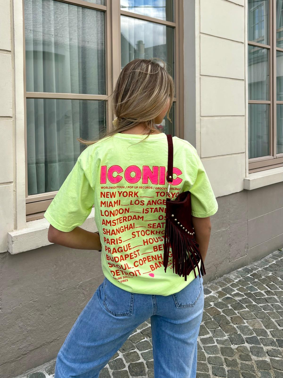 T-shirt vert - ICONIC