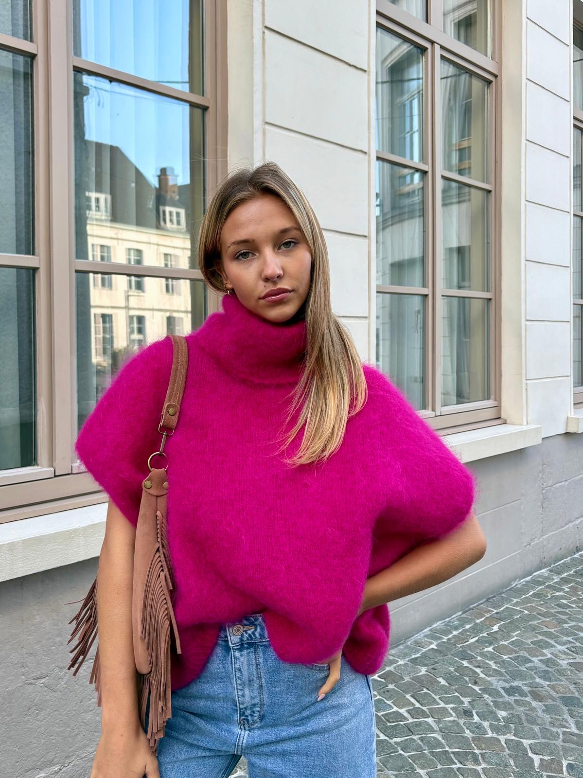 Pull framboise - LOANA