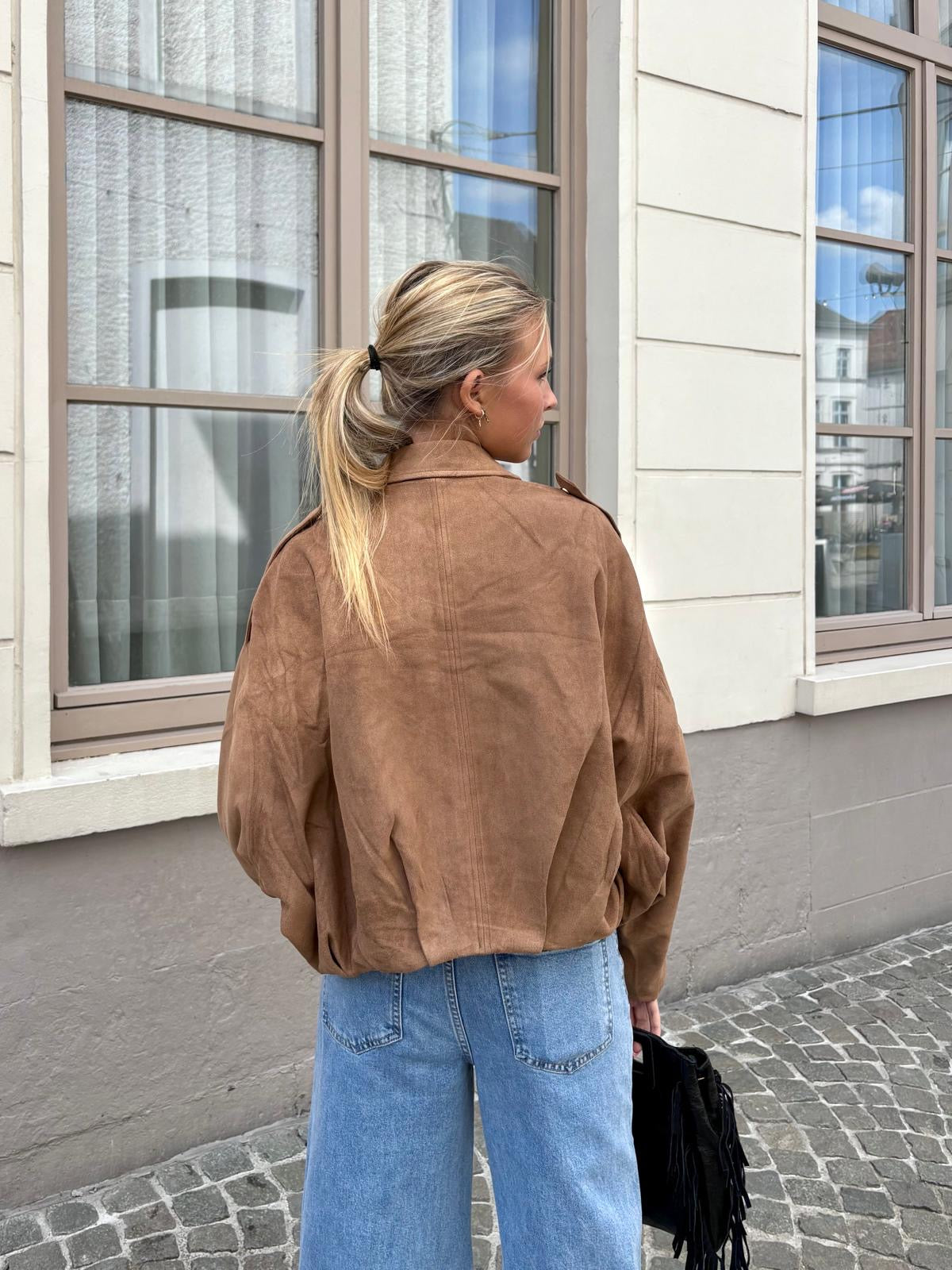Veste camel - SASHA