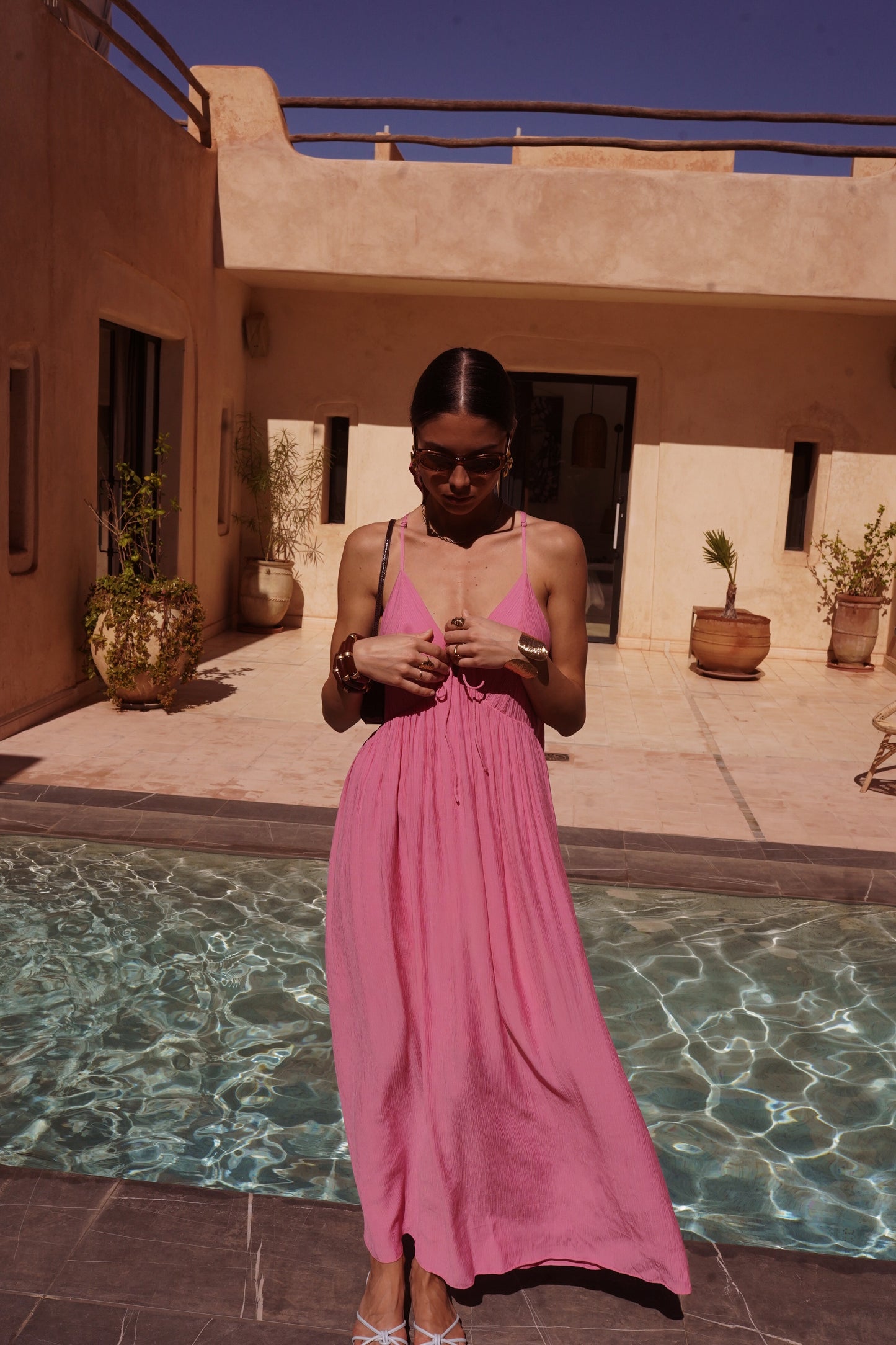 Robe rose - FANNY