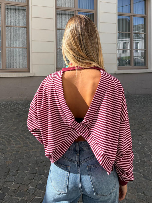 Pull bordeaux - IRIN