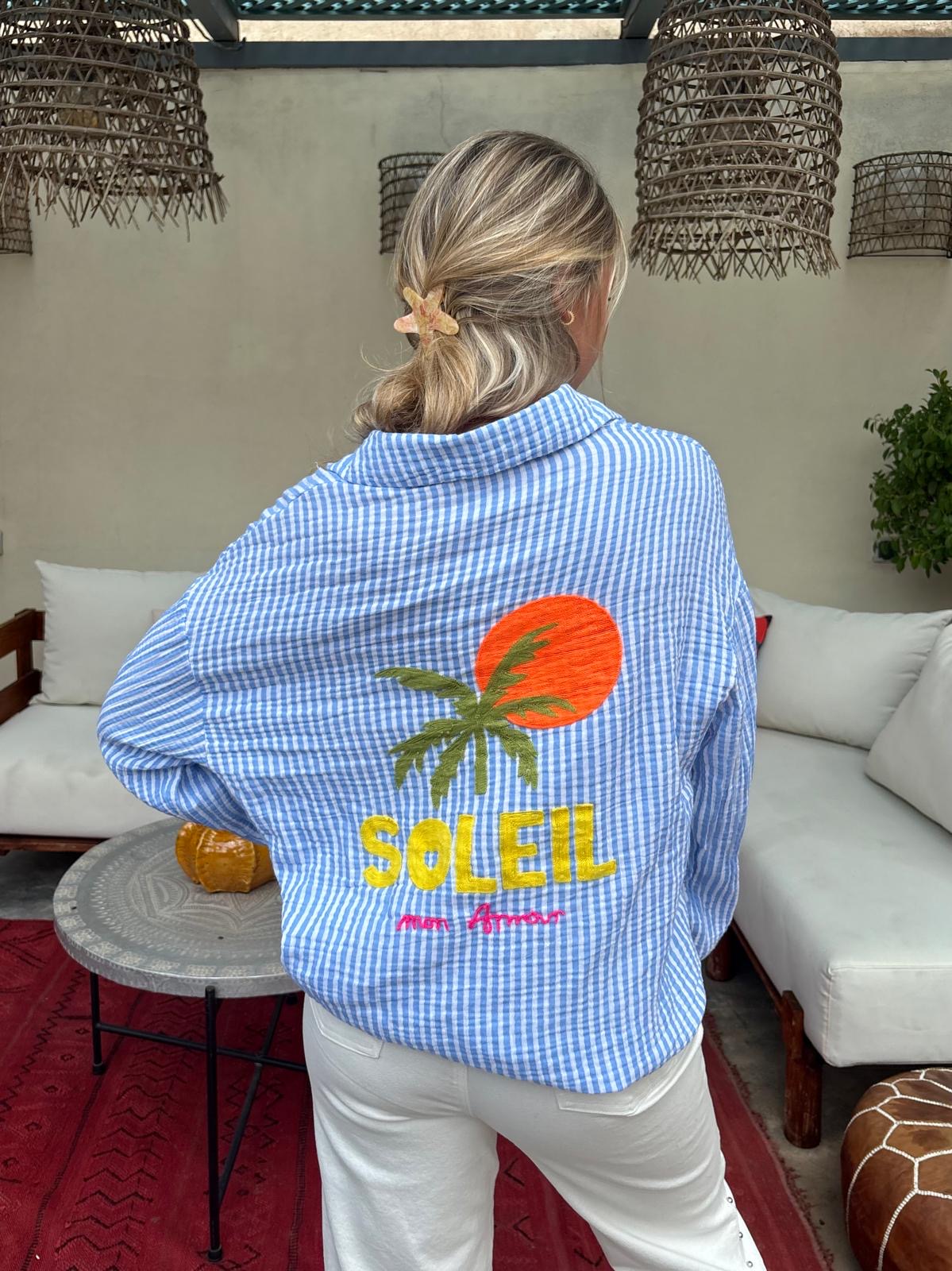 Chemise bleue - SOLEIL