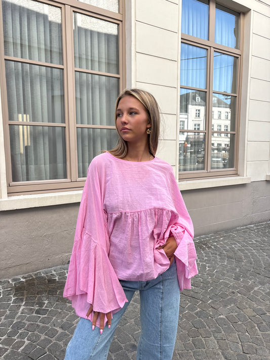 Chemisier rose - ALEXIA