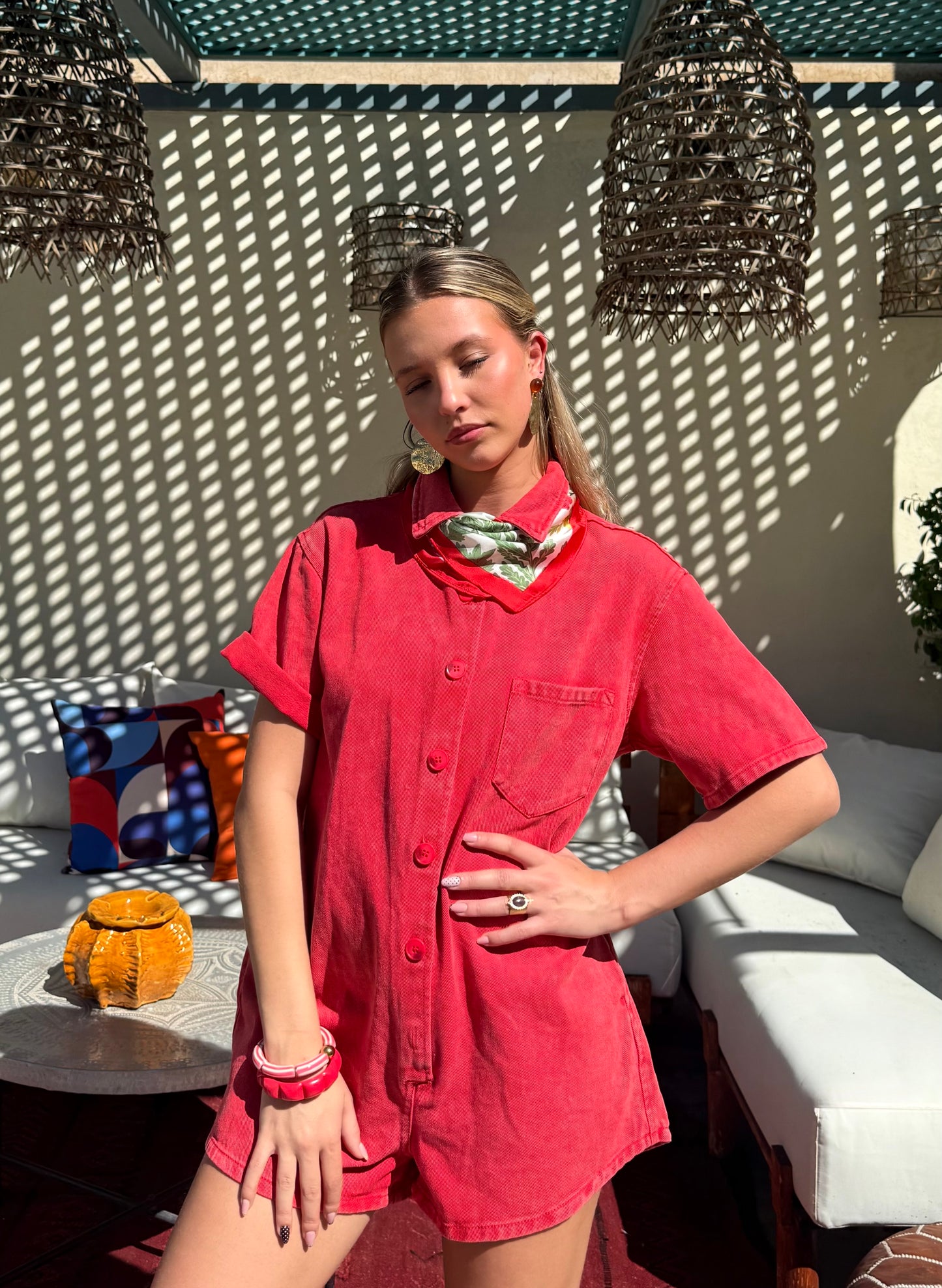 Combi rouge - ANAÏS