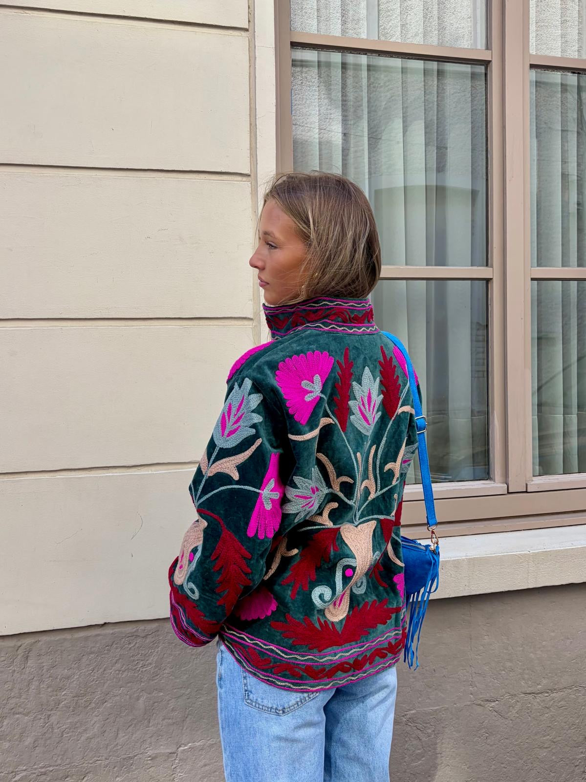 Veste brodée - ZELIE