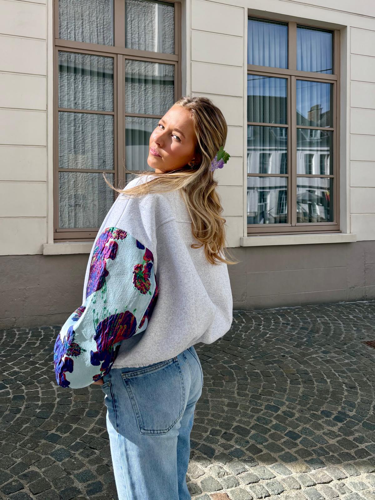 Veste grise - LUBLINA