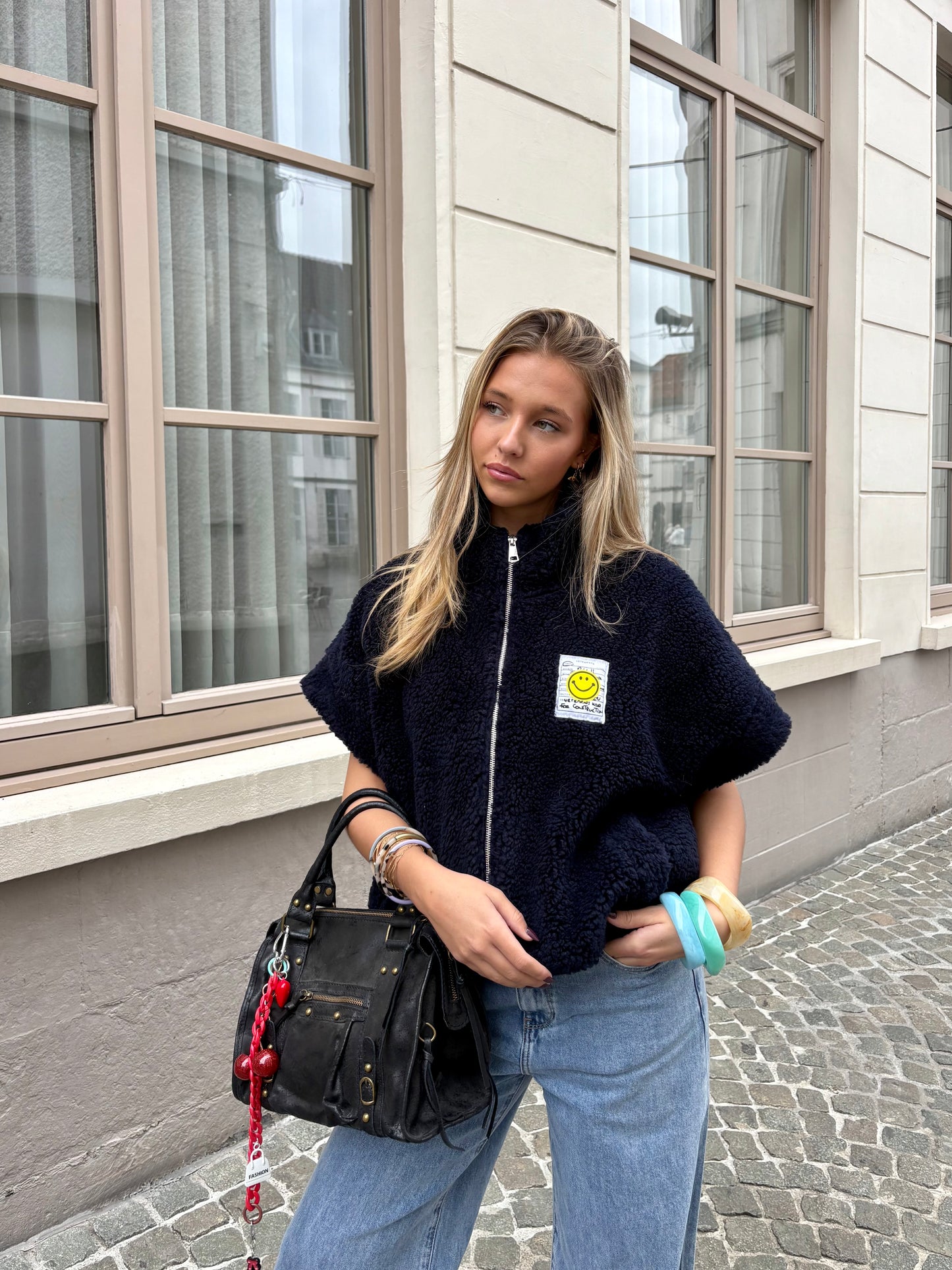 Veste bleu marine - SMILA