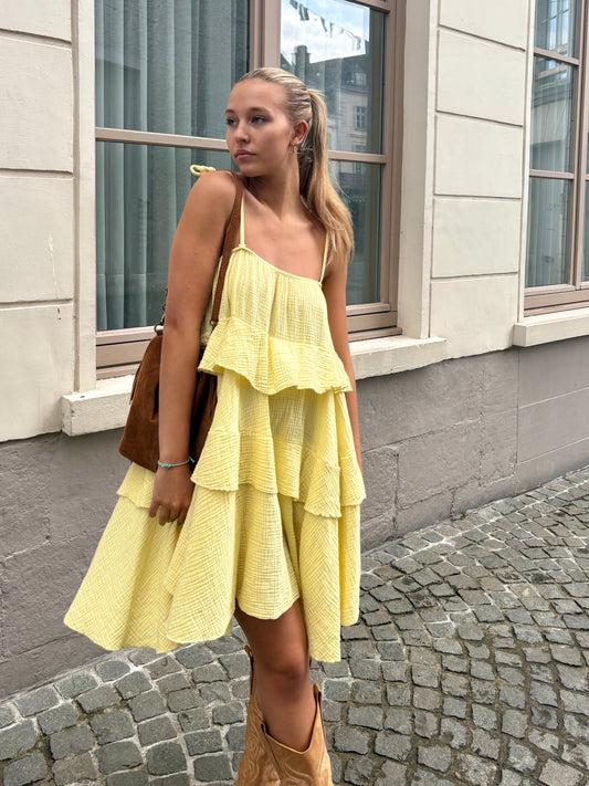 Robe jaune - PAULINE