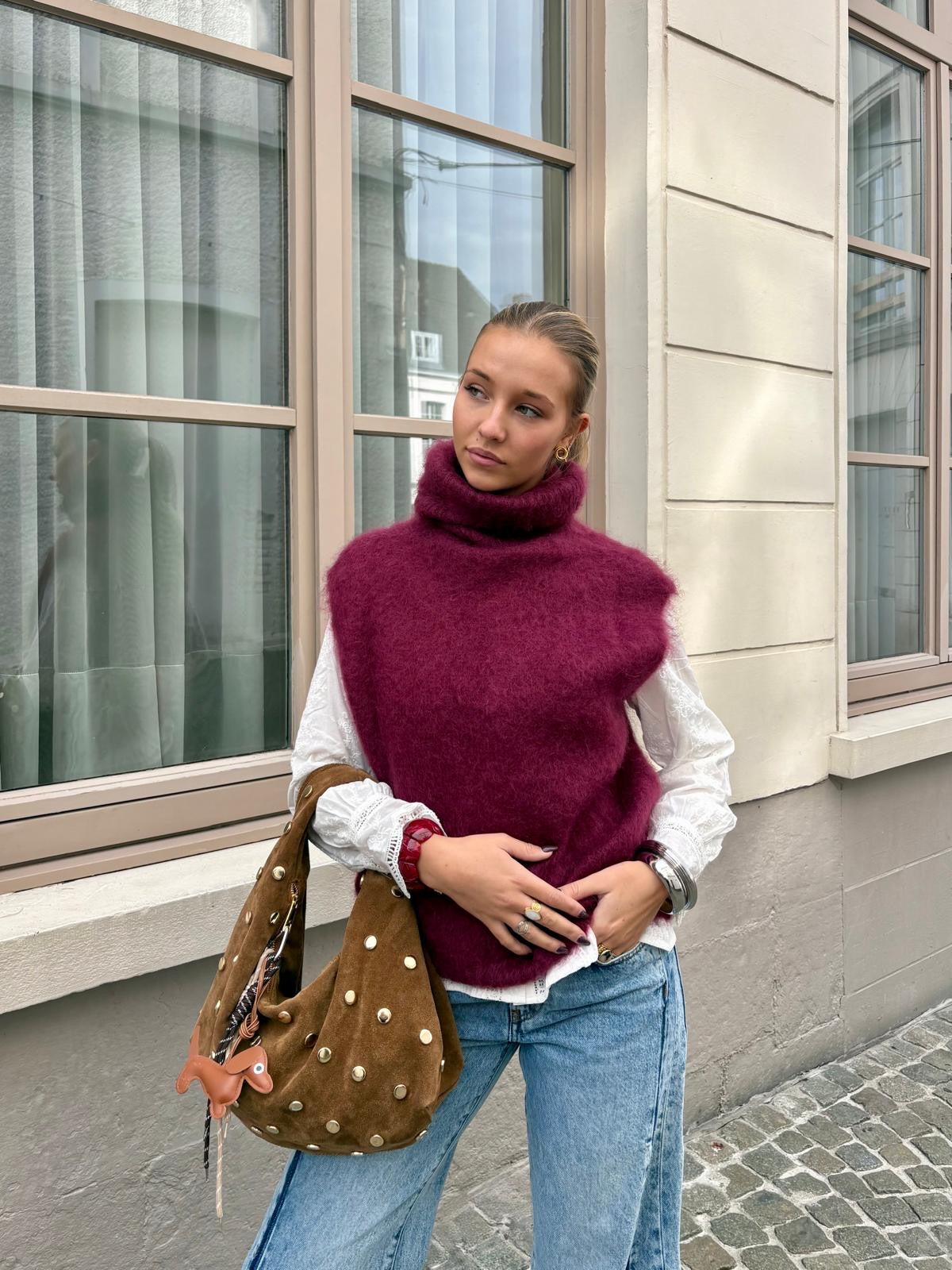 Pull bordeaux - NOLA