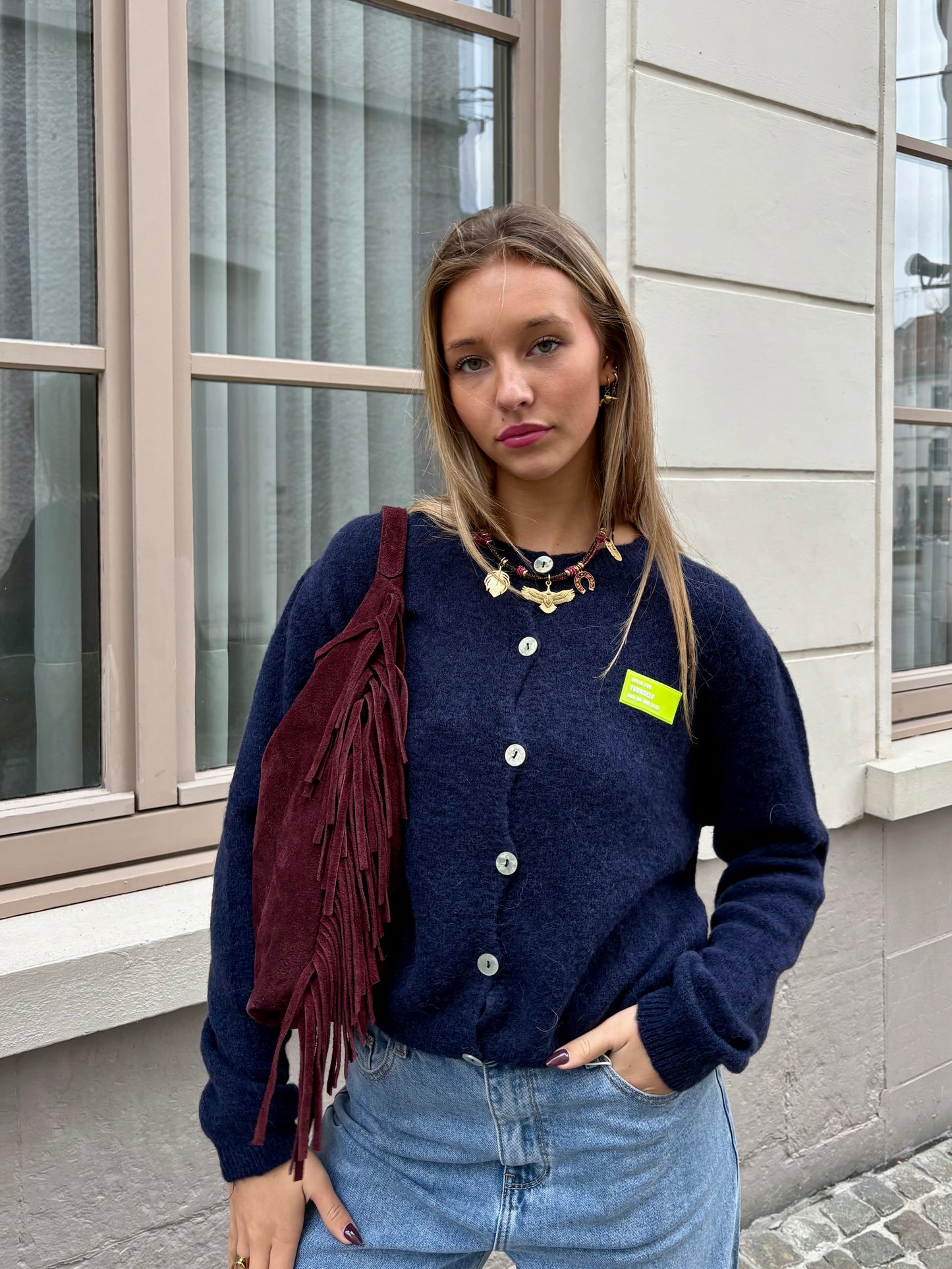 Gilet bleu marine - FILA