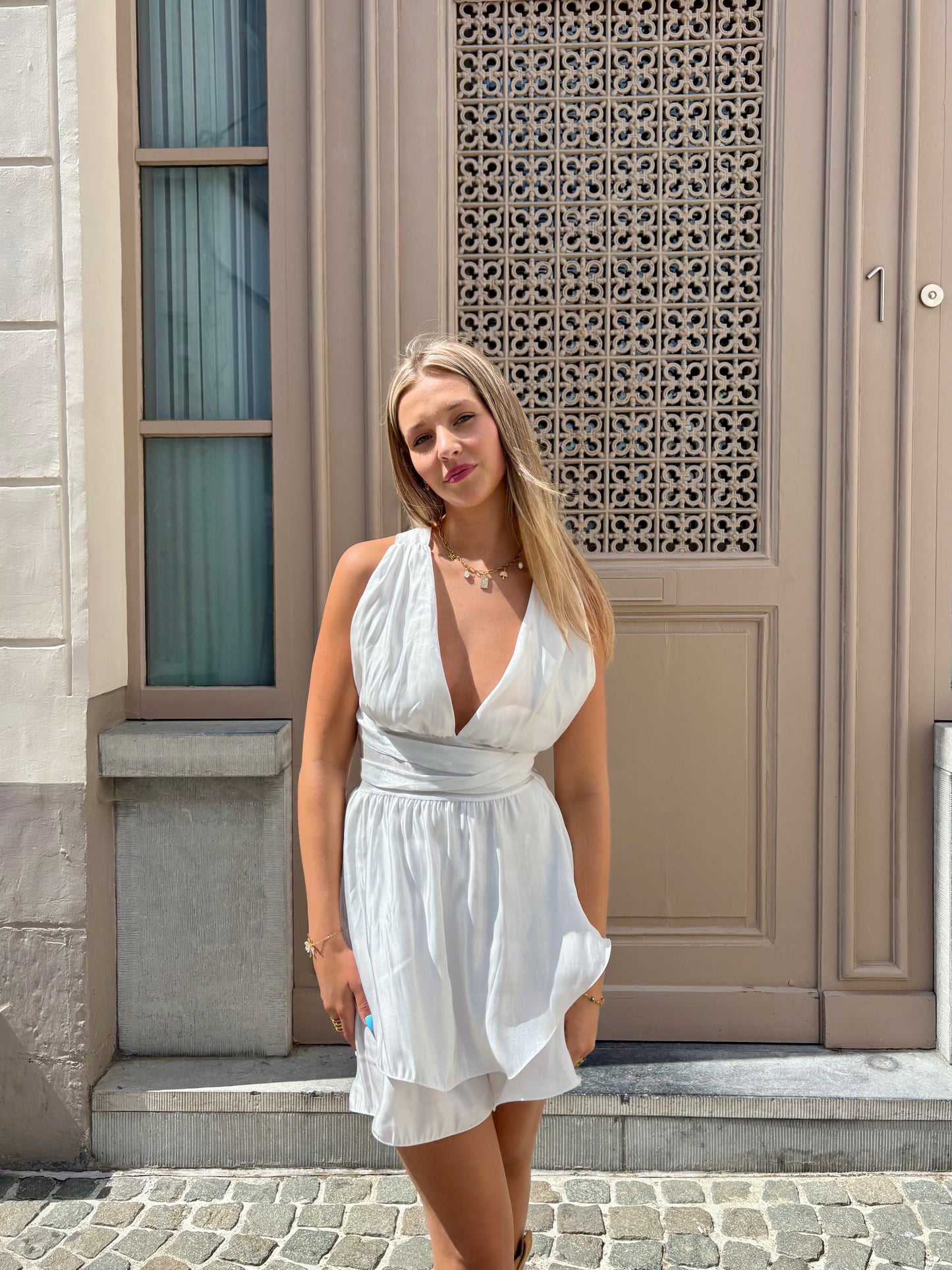 Robe blanche - VICKY