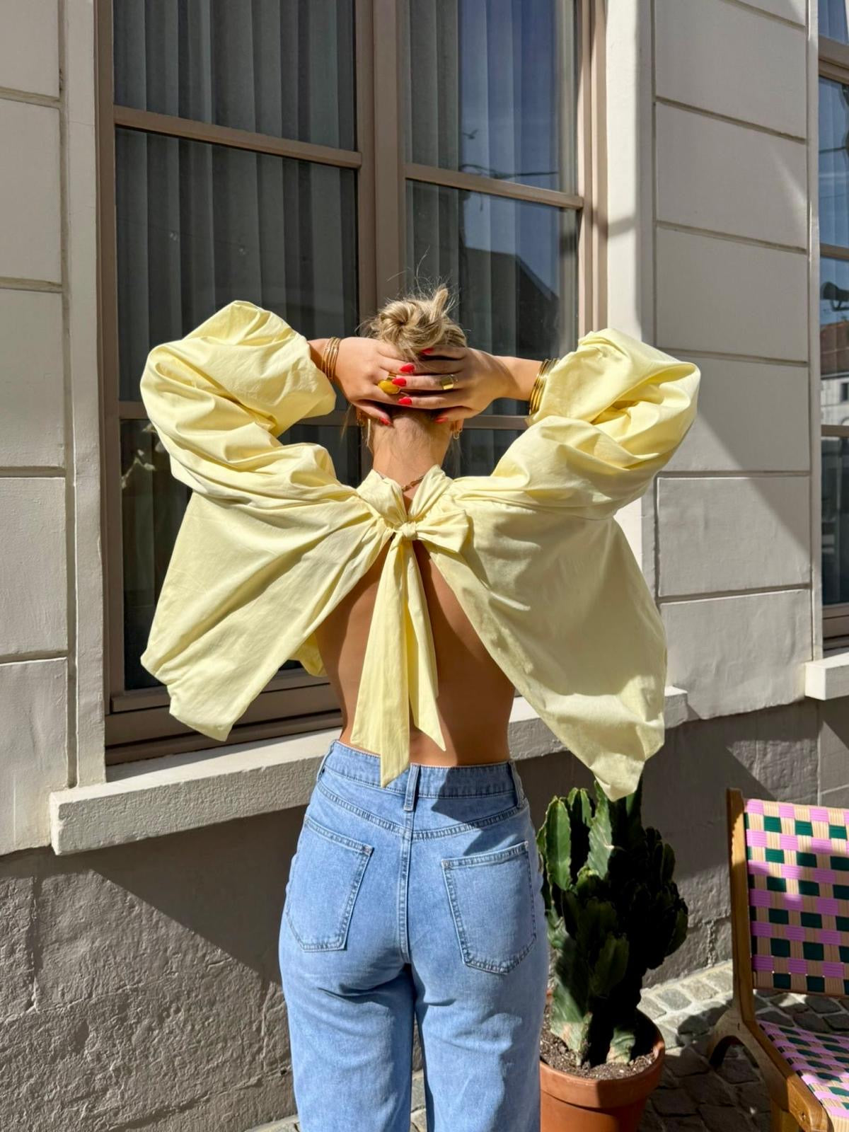 Haut jaune - SOLÈNE