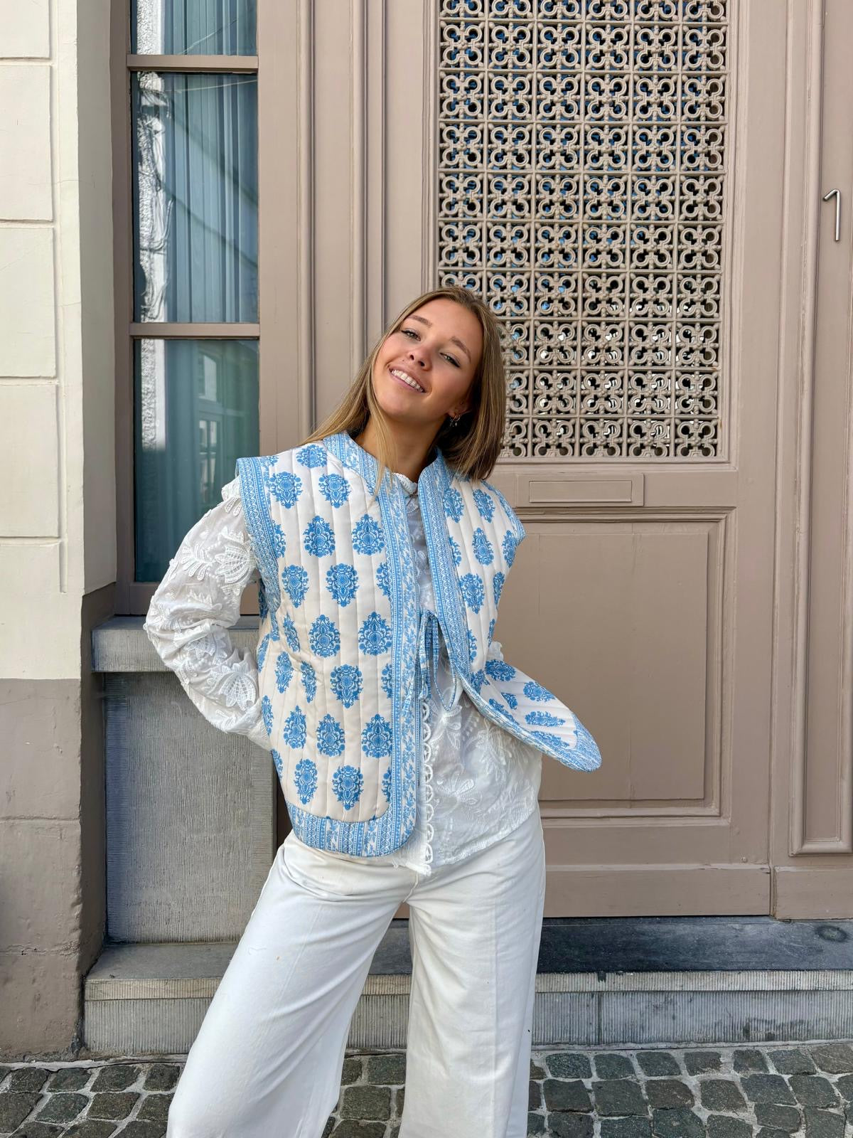 Veste bleue - ODILE