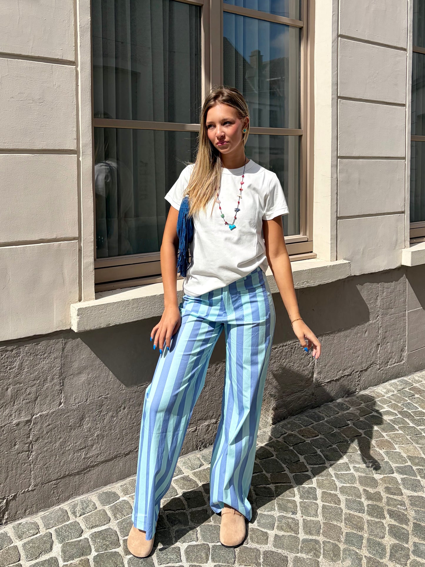 Pantalon bleu - ALMA