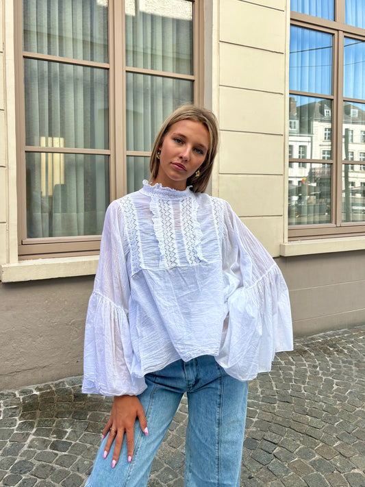 Chemisier blanc - LUCIE
