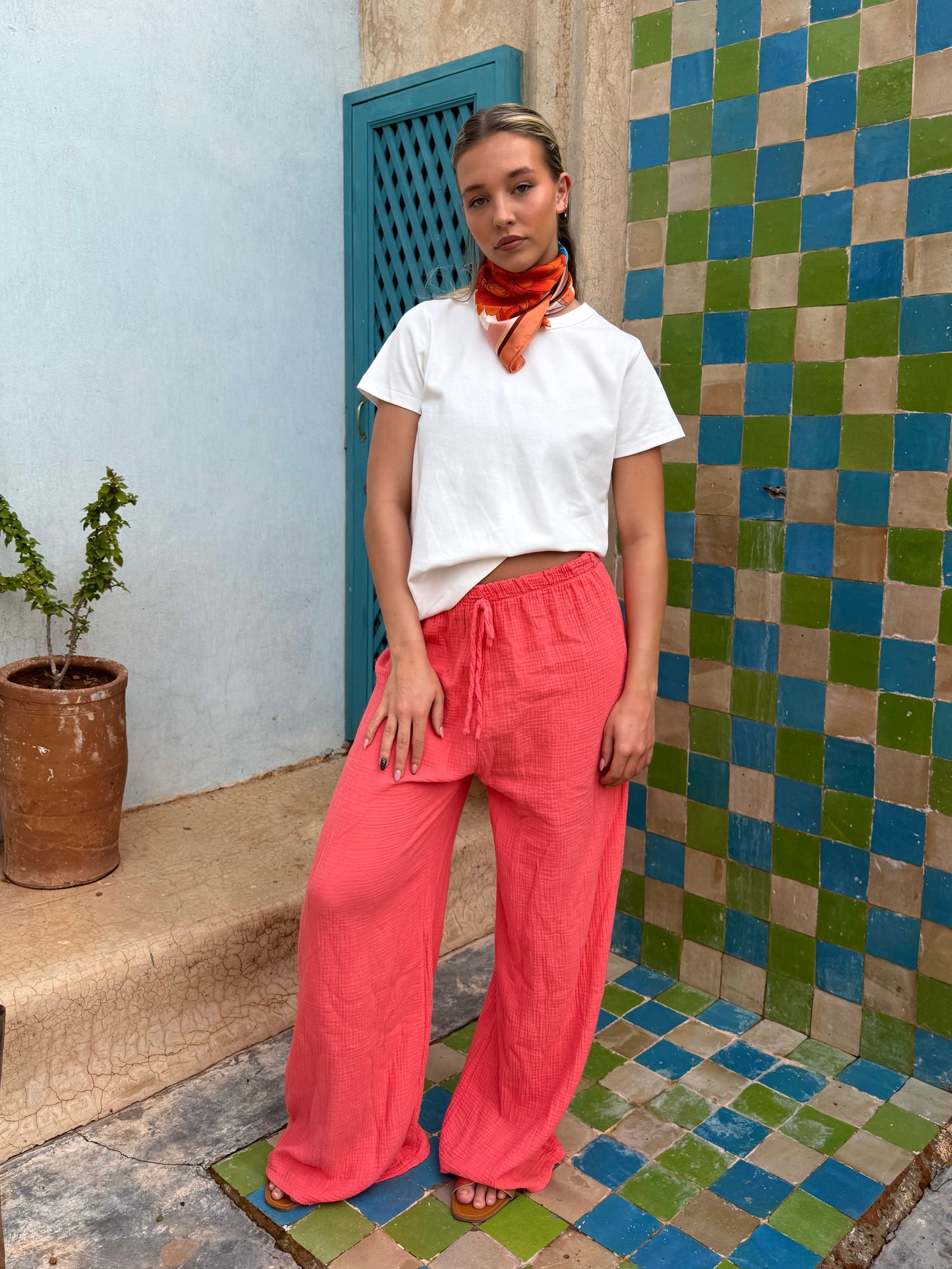 Pantalon corail - MANON