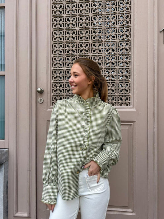 Chemisier vert - ALMA