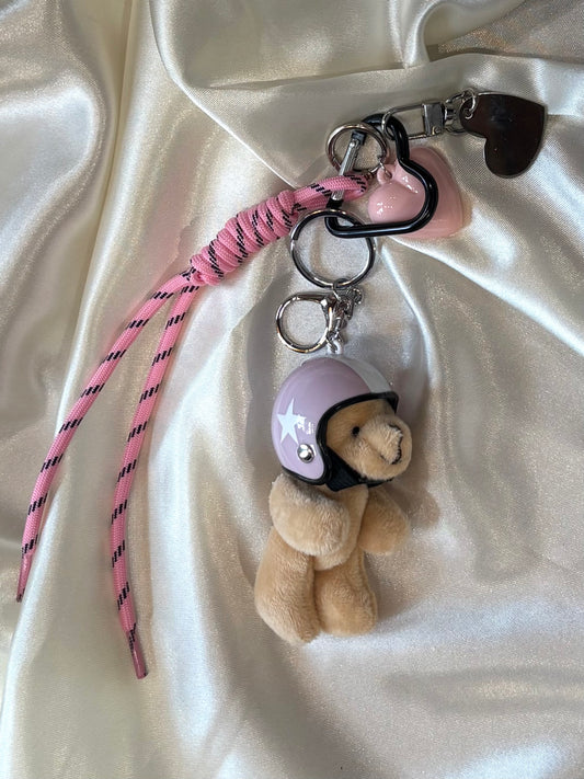 Accessoire de sac violet - OURS