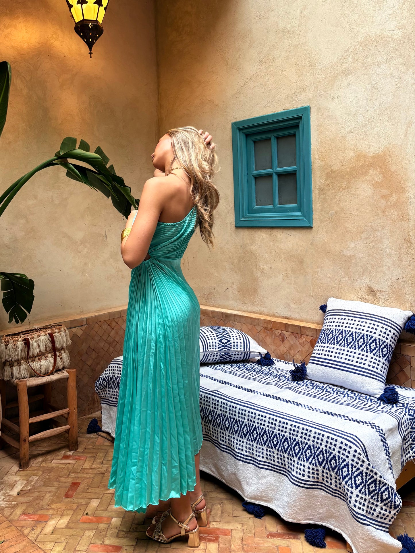 Robe turquoise - TESS