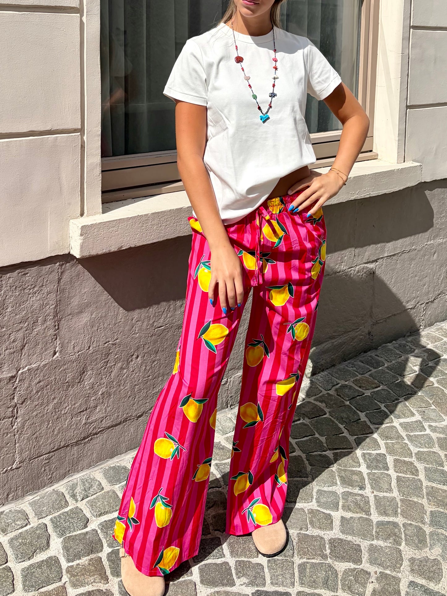 Pantalon rose - CITRON