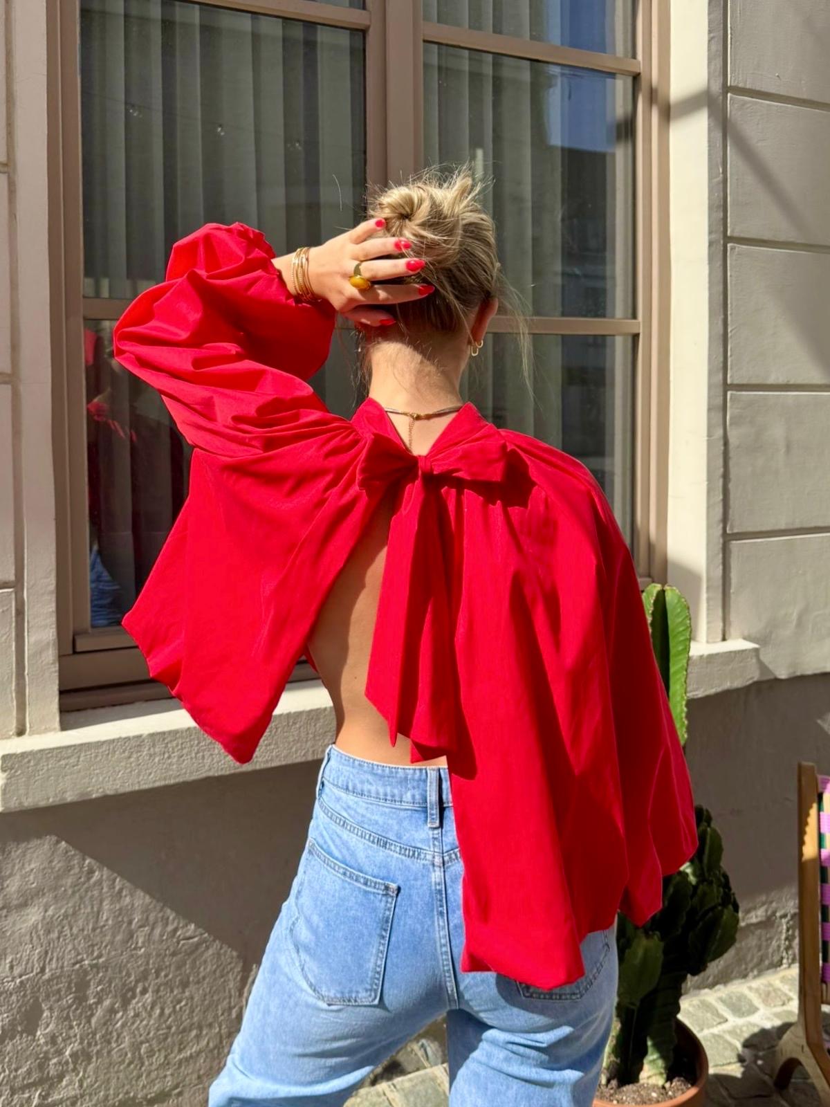 Haut rouge - SOLENE