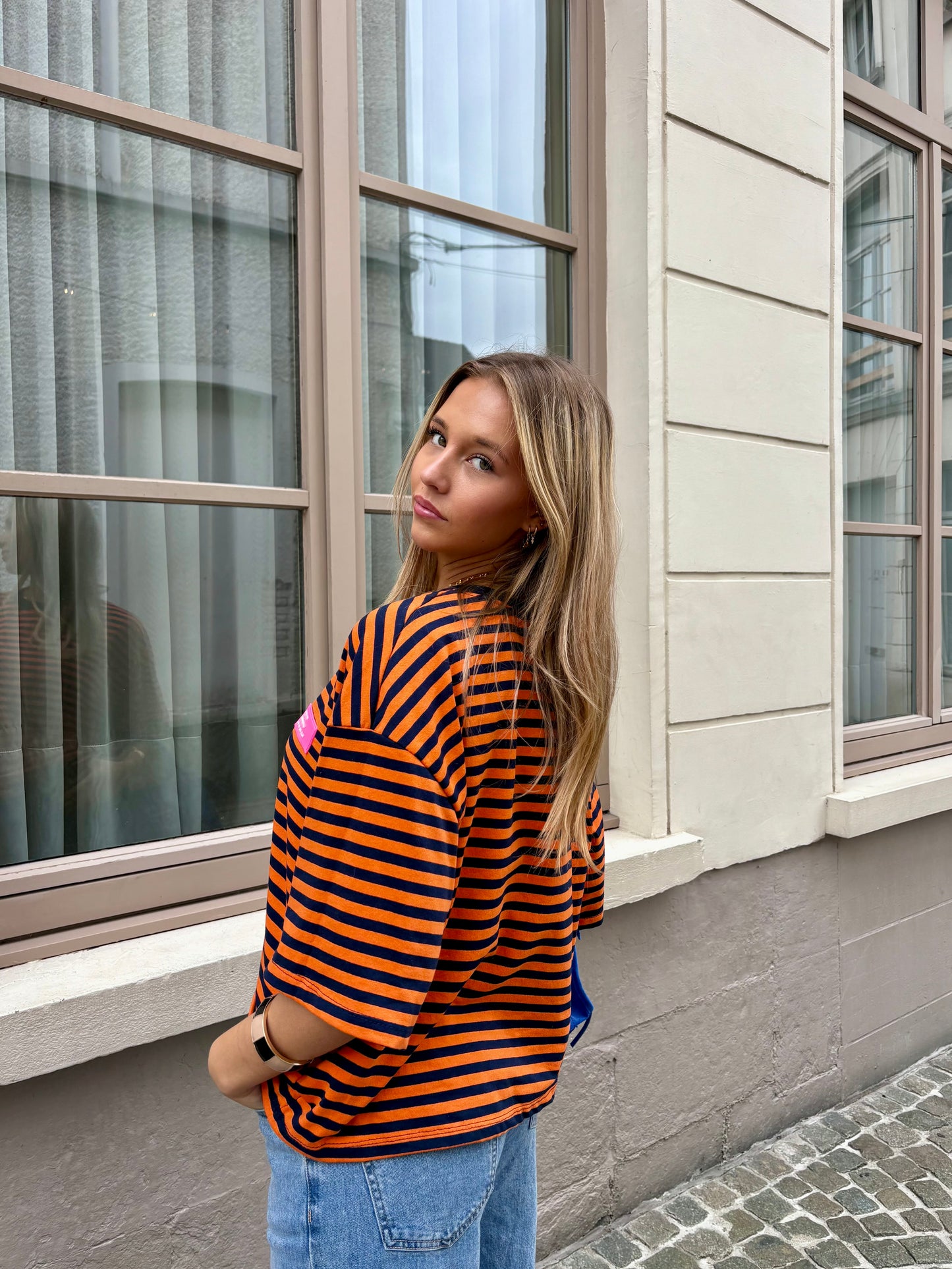 T-shirt orange - LONA