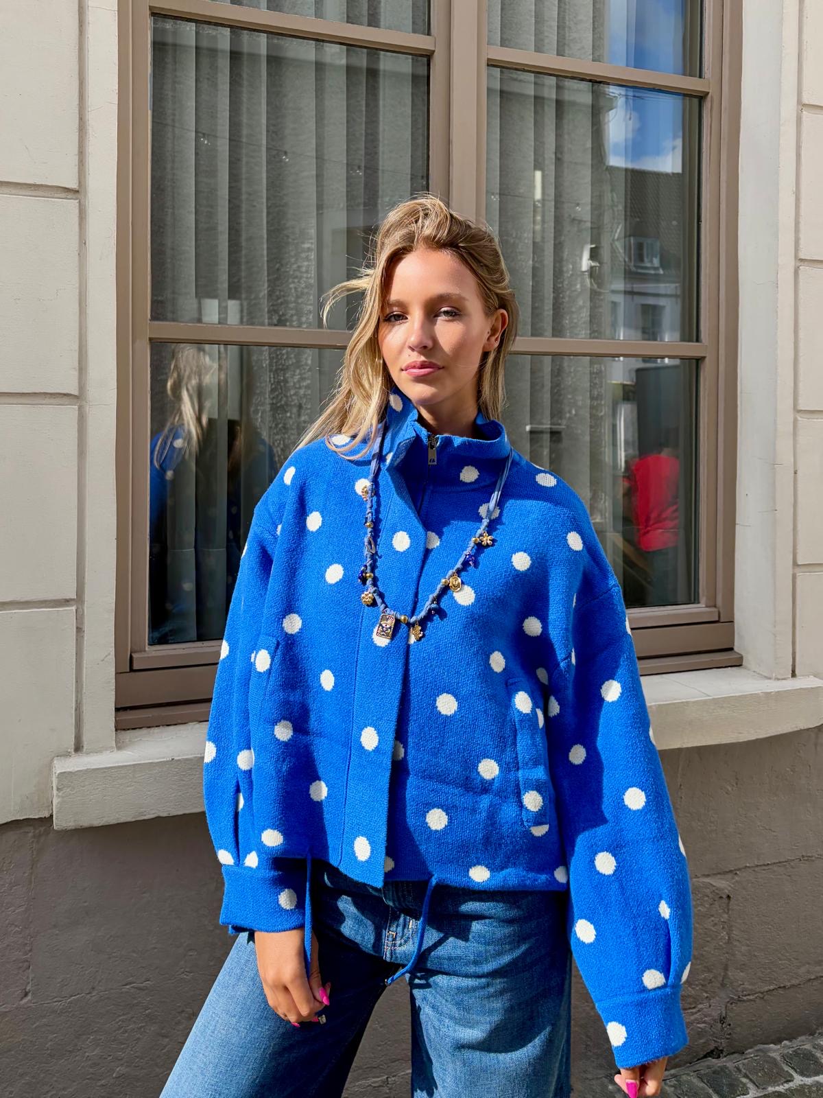 Veste bleue - POIS